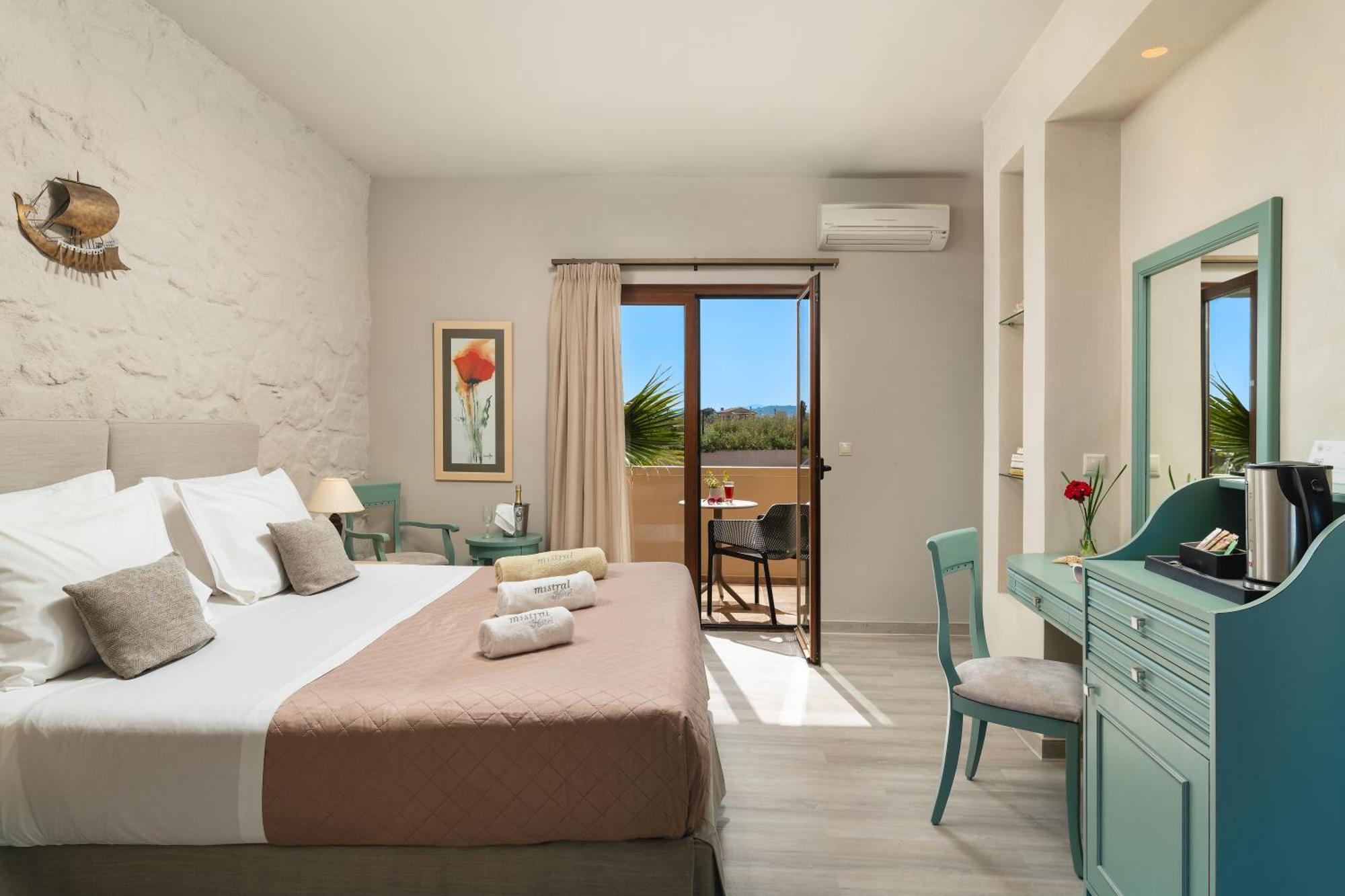 Mistral Hotel - For Solo Travelers Maleme Dış mekan fotoğraf