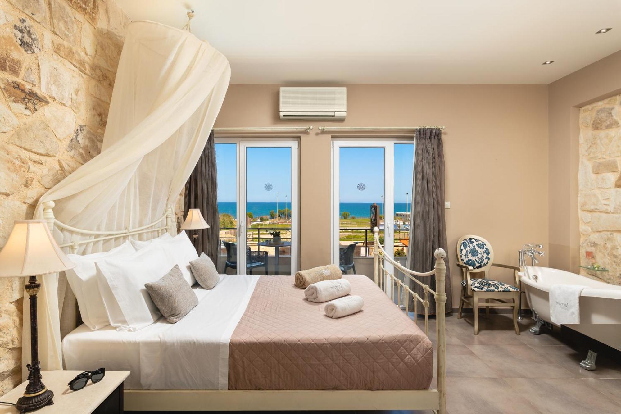 Mistral Hotel - For Solo Travelers Maleme Dış mekan fotoğraf